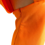 No Brand Neon Orange One Shoulder Side Slit Dress- Size L (see notes)