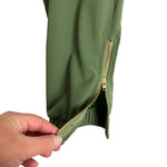 Albion Green Drawstring Zipper Hem Joggers- Size XS (Inseam 26”)