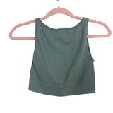 Lulus Green Cropped Tank- Size XS/S