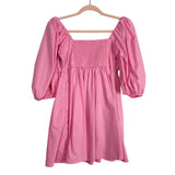 Abercrombie & Fitch Pink Puff Sleeve Dress- Size S (sold out online)