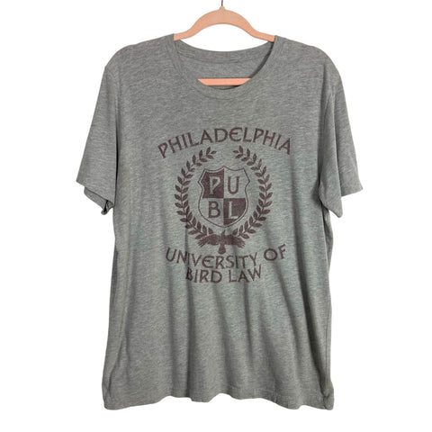 No Brand Philadelphia University of Bird Law Tee- Size ~L (no size tag, fits like L)