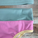 Maxwell Monograms Multicolor Harper 2 Piece Swimsuit - Size 3T (See Notes)