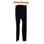 Pink Lily Black Crossover Band Leggings- Size M (Inseam 26”)