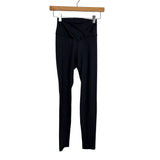 Pink Lily Black Crossover Band Leggings- Size M (Inseam 26”)