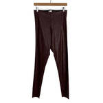 Commando Brown Faux Leather Leggings- Size XL (Inseam 29”)