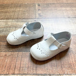 Angel White Leather T-Strap Mary Janes- Size 6