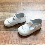 Angel White Leather T-Strap Mary Janes- Size 6