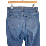 Madewell Medium Wash 10" High-Rise Skinny Raw Hem Jeans- Size 28 (Inseam 28")