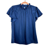 Pretty Garden Blue Top NWT - Size S