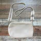 Clare V. Cream Perforated Leather Crossbody (see notes)