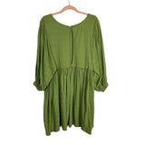 Free People Beach Sage Balloon Sleeve Dress- Size S