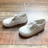 Keds White Leather T-Strap Mary Janes- Size 7.5 (see notes)