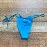 Beach Bunny Turquoise Side Tie Bikini Bottoms NWOT- Size XL (we have matching top)