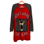 Lazy One Don't Wake the Bear Nightshirt NWT- Size S/M