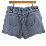 Bae. Light Blue Frequent High Waist Shorts NWT- Size L
