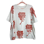 We the Free Rose Print Top- Size L