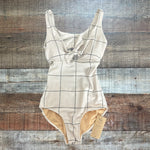 Albion Melbourne Top Knot One - Piece Swimsuit NWT - Size XS
