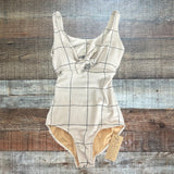 Albion Melbourne Top Knot One - Piece Swimsuit NWT - Size XS