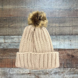 No Brand Tan Beanie