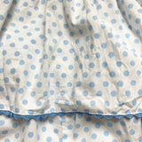 The Smocking Place Blue and White Polka Dot Smocked Shell Short Set- Size 3T (see notes)