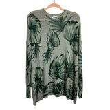 Show Me Your Mumu Mellow Dark Palmy Nights Knit Bonfire Sweater- Size S (sold out online)