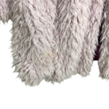 Willow & Clay Pastel Purple Faux Fur Shaggy Jacket - Size S (See Notes)