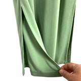 Double Zero Sage with Side Slits Tank Dress- Size S