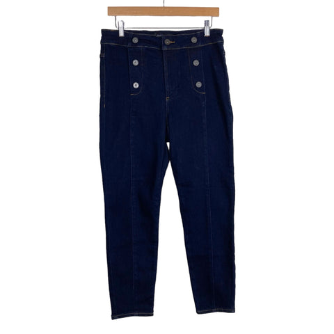 ERDEM x Universal Standard Dark Indigo Poppy Jeans NWT- Size 10 (Inseam 27")