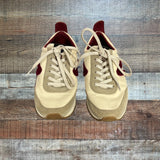 Rag & Bone New York Cream and Wine Retro Runner Sneakers- Size 36.5 (see notes)