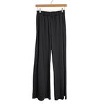 Candidly Chan Black Wide Leg Pants - Size S (Inseam 30")