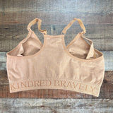 Kindred Bravely Blush Heather Pullover Racerback Nursing Bra- Size L
