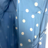 Paige Blue Polka Dot Arlyn Wrap Dress NWT- Size XL
