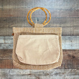 No Brand Bamboo Handle Bag (See Notes)