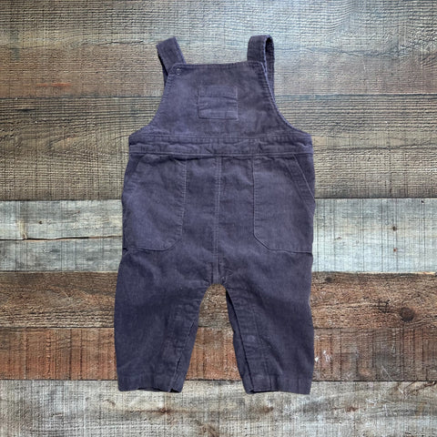 Angel Dear Navy Corduroy Overalls- Size 3-6M