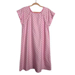 No Brand Pink Polka Dot Delivery/Nursing Gown- Size S/M