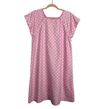 No Brand Pink Polka Dot Delivery/Nursing Gown- Size S/M