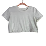 BDG White Cropped Tee- Size S (see notes)