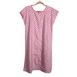 No Brand Pink Polka Dot Delivery/Nursing Gown- Size S/M