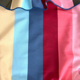 Pink Chicken Multi-Color Stripes Ruffle Swimsuit- Size 2Y (see notes)