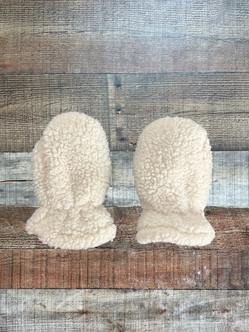 Simple Joys Made By Carter's White Kids Mittens - Size 0-9M