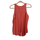 SPANX Salmon Ribbed Split Back Tank- Size S