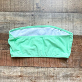 No Brand Neon Green Bandeau Top- Size S (see notes)