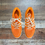 Adidas Orange Sneakers- Size 7.5 Mens/8.5 Womens