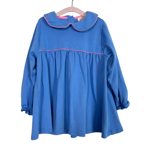 The Beaufort Bonnet Company Blue Top + Pink Pant Set - Size 4T (See Notes)