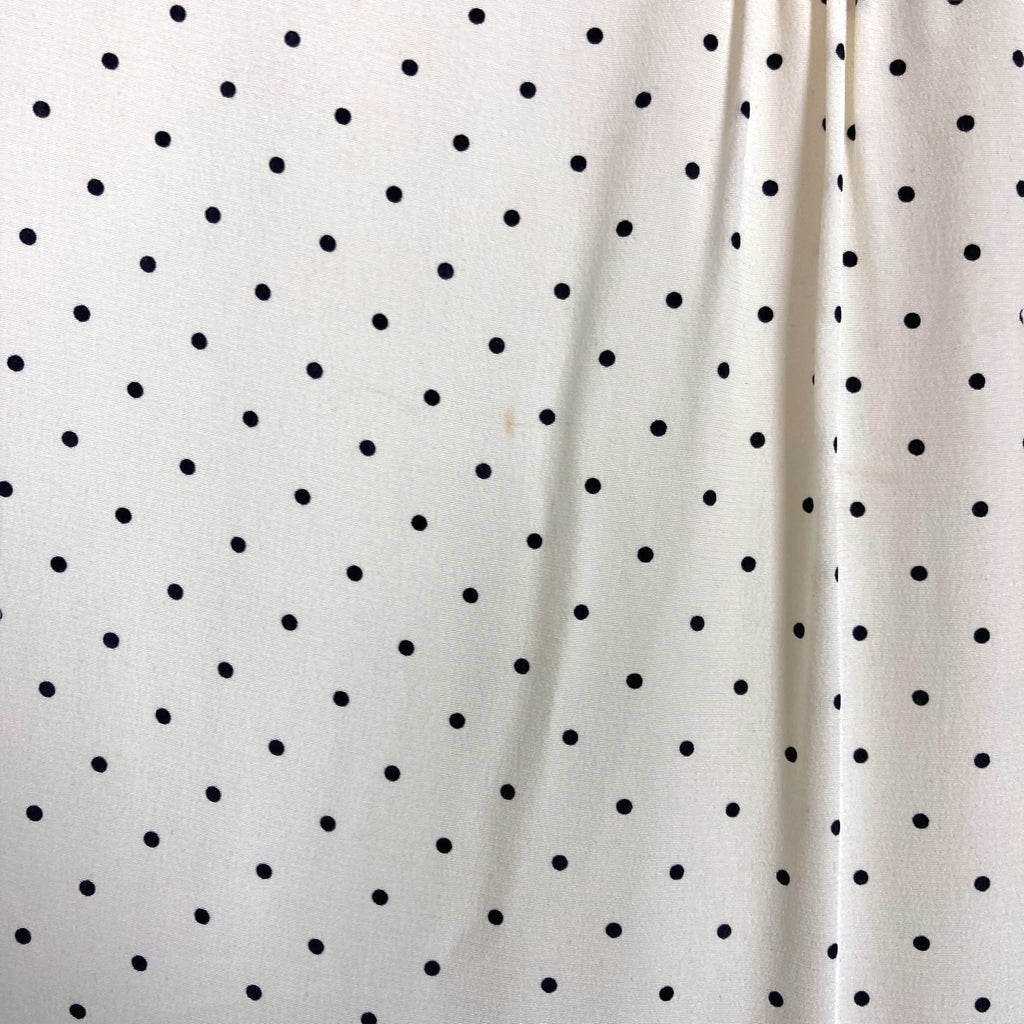J Crew 100% Silk Polka Dot Top/Black Skirt Dress- Size 2 (see notes) The Saved Collection J Crew 100% Silk Polka Dot Top/Black Skirt Dress- Size 2 (see notes) The Saved Collection