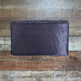 No Brand Navy Blue Beaded Clutch