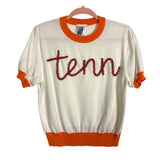 Queen of Sparkles Tinsel Tenn Short Sleeve Sweater- Size S (see notes - Sold Out Online!)