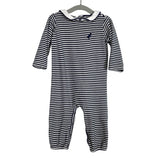 The Beaufort Bonnet Company Navy Blue/White Striped Outfit - Size 6-12M (See Notes)