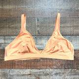 Parade Peach Triangle Back Mesh Bra- Size L