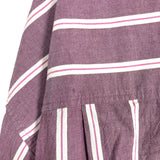 Madewell Mauve/Pink/White Striped Oversized Button Up- Size XL (see notes, sold out online)